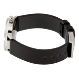  Shop Authentic Calvin Klein Minimal Black Dial Black Leather Strap Watch for Men - K7621107 - Luxxuri