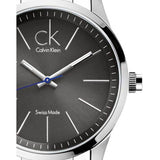  Shop Authentic Calvin Klein Bold Grey Dial Silver Steel Strap Watch for Men - K2241107 - Luxxuri