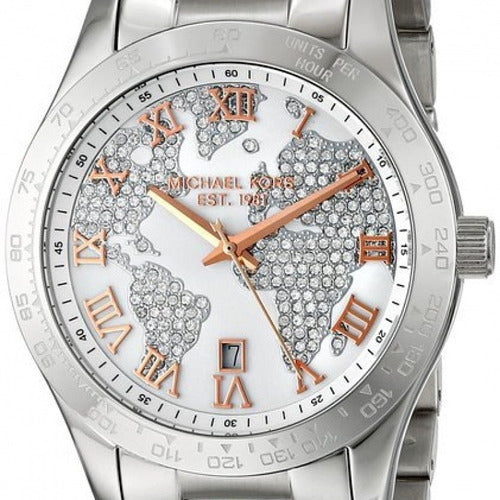  Shop Authentic Michael Kors Layton Silver Dial Silver Steel Strap Watch for Women - MK5958 - Luxxuri