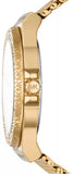  Shop Authentic Michael Kors Runway Chronograph Blue Dial Gold Steel Strap Watch For Women - MK7353 - Luxxuri