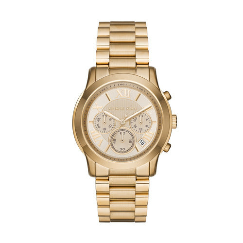  Shop Authentic Michael Kors Cooper Gold Dial Gold Steel Strap Watch for Women - MK6274 - Luxxuri