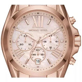  Shop Authentic Michael Kors Bradshaw Chronograph Pink Dial Two Tone Steel Strap Watch For Women - MK6830 - Luxxuri