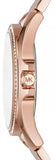  Shop Authentic Michael Kors Kacie Three Hand Black Dial Rose Gold Steel Strap Watch for Women - MK6930 - Luxxuri