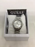  Shop Authentic Guess Water Pro Diamonds Silver Dial Silver Steel Strap Watch For Women - G75511M - Luxxuri