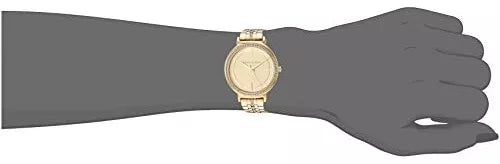  Shop Authentic Michael Kors Cinthia Quartz Gold Dial Gold Steel Strap Watch For Women - MK3681 - Luxxuri