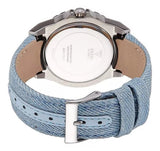  Shop Authentic Guess Limelight Quartz Blue Dial Blue Leather Strap Watch For Men - W0775l1 - Luxxuri
