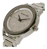  Shop Authentic Michael Kors Kinley Diamond Pave Silver Dial Silver Steel Strap Watch for Women - MK5996 - Luxxuri