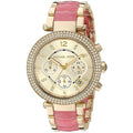  Shop Authentic Michael Kors Parker Gold Dial Two Tone Steel Strap Watch for Women - MK6363 - Luxxuri