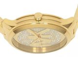  Shop Authentic Michael Kors Runway Mercer Crystals Gold Dial Gold Steel Strap Watch For Women - MK6714 - Luxxuri