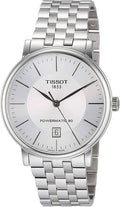  Shop Authentic Tissot T Classic Carson Premium Powermatic 80 White Dial Silver Steel Strap Watch For Men - T122.407.11.031.00 - Luxxuri