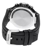  Shop Authentic Tissot T Race Chronograph White Dial Black Rubber Strap Watch For Men - T141.417.17.011.00 - Luxxuri