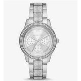  Shop Authentic Michael Kors Tibby Chronograph Silver Dial Silver Steel Strap Watch For Women - MK7294 - Luxxuri
