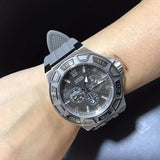  Shop Authentic Guess Force Grey Dial Grey Rubber Strap Watch For Men - W0674G8 - Luxxuri