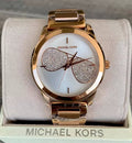  Shop Authentic Michael Kors Hartman Analog White Dial Rose Gold Steel Strap Watch For Women - MK3673 - Luxxuri