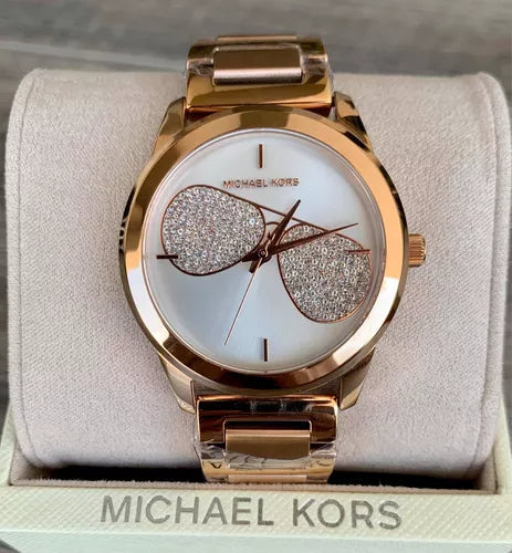  Shop Authentic Michael Kors Hartman Analog White Dial Rose Gold Steel Strap Watch For Women - MK3673 - Luxxuri