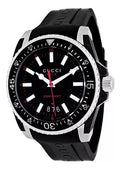 Shop Authentic Gucci Dive Quartz Black Dial Black Rubber Strap Watch For Men - YA136303 - Luxxuri