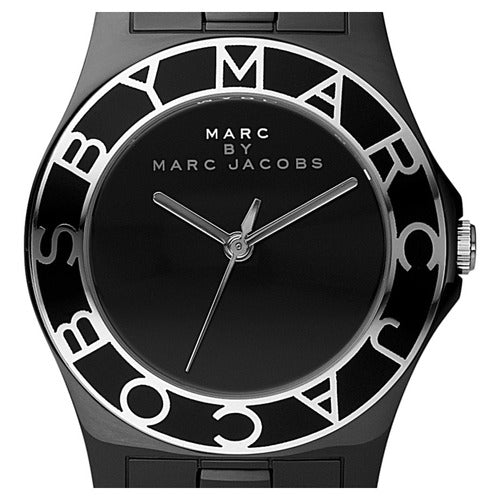  Shop Authentic Marc Jacobs Black Dial Black Ceramic Strap Watch for Women - MBM9501 - Luxxuri
