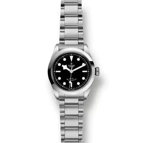  Shop Authentic Tudor Black Bay Automatic Black Dial Silver Steel Strap Watch for Men - M79540-0001 - Luxxuri