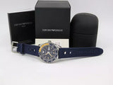  Shop Authentic Emporio Armani Sportivo Chronograph Quartz Blue Dial Blue Rubber Strap Watch For Men - AR6045 - Luxxuri