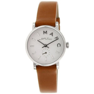  Shop Authentic Marc Jacobs Baker White Dial Brown Leather Strap Watch for Women - MBM1270 - Luxxuri