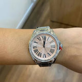 Shop Authentic Michael Kors Kacie Three Hand Pink Dial Silver Steel Strap Watch for Women - MK6929 - Luxxuri