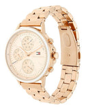  Shop Authentic Tommy Hilfiger Carly Rose Gold Dial Rose Gold Steel Strap Watch for Women - 1781788 - Luxxuri
