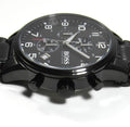  Shop Authentic Hugo Boss Chronograph Black Dial Black Steel Strap Watch for Men - 1513180 - Luxxuri