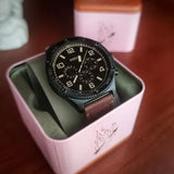  Shop Authentic Fossil Brox Multifunction Brown Dial Brown Leather Strap Watch for Men - BQ2802 - Luxxuri