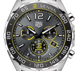  Shop Authentic Tag Heuer Formula 1 Ayrton Senna Special Edition Grey Dial Silver Steel Strap Watch for Men - CAZ101AF.BA0637 - Luxxuri
