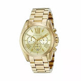  Shop Authentic Michael Kors Bradshaw Chronograph Gold Dial Gold Steel Strap Watch For Women - MK5777 - Luxxuri