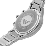  Shop Authentic Emporio Armani Renato Chronograph Blue Dial Silver Steel Strap Watch For Men - AR11458 - Luxxuri