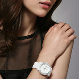  Shop Authentic Michael Kors Runway White Dial White Steel Strap Watch for Women - MK5188 - Luxxuri