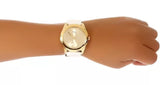  Shop Authentic Guess G-Twist Gold Dial White Rubber Strap Watch for Women - W0911L7 - Luxxuri