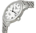Tissot T Classic Le Locle Automatic White Dial Silver Steel Strap Watch For Men - T41.1.483.33