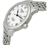  Shop Authentic Tissot T Classic Le Locle Automatic White Dial Silver Steel Strap Watch For Men - T41.1.483.33 - Luxxuri