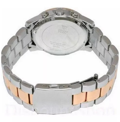  Shop Authentic Guess Mini Spectrum Quartz Silver Dial Two Tone Steel Strap Watch For Women - W0122L1 - Luxxuri