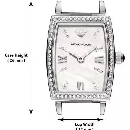  Shop Authentic Emporio Armani Gianni T-Bar Quartz White Dial Silver Steel Strap Watch For Women - AR11405 - Luxxuri