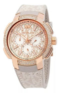  Shop Authentic Michael Kors Sidney Chronograph White Dial Beige Leather Strap Watch For Women - MK6949 - Luxxuri