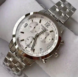  Shop Authentic Tissot PRC 200 Chronograph White Dial Silver Steel Strap Watch For Men - T055.417.11.017.00 - Luxxuri