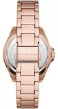  Shop Authentic Michael Kors Kacie Three Hand Black Dial Rose Gold Steel Strap Watch for Women - MK6930 - Luxxuri