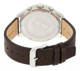  Shop Authentic Tommy Hilfiger Chase Quartz Black Dial Brown Leather Strap Watch for Men - 1791577 - Luxxuri