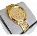  Shop Authentic Michael Kors Janelle Quartz Gold Dial Gold Steel Strap Watch For Women - MK7088 - Luxxuri