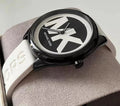  Shop Authentic Michael Kors Janelle Three Hand Black Dial White Rubber Strap Watch For Women - MK7137 - Luxxuri