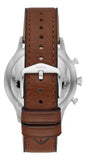  Shop Authentic Fossil Retro Pilot Chronograph Blue Dial Brown Leather Strap Watch for Men - FS5832 - Luxxuri