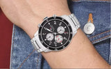  Shop Authentic Tommy Hilfiger Jimmy Multifunction Black Dial Silver Steel Strap Watch For Men  - 1791950 - Luxxuri