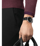  Shop Authentic Tissot T Classic Bridgeport Black Dial Black Leather Strap Watch For Men - T097.410.16.058.00 - Luxxuri