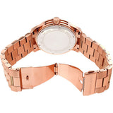  Shop Authentic Michael Kors Runway Blue Dial Rose Gold Stainless Steel Strap Watch for Women - MK7065 - Luxxuri