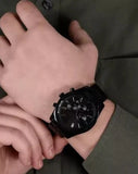  Shop Authentic Michael Kors Lexington Chronograph Black Dial Black Steel Strap Watch For Men - MK8591 - Luxxuri