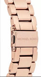  Shop Authentic Michael Kors Bradshaw Quartz Rose Gold Dial Rose Gold Steel Strap Watch For Women - MK6556 - Luxxuri