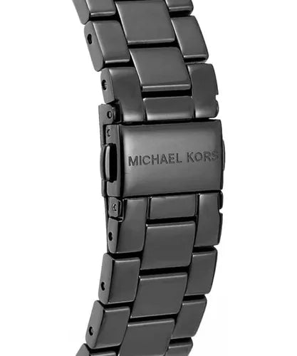  Shop Authentic Michael Kors Channing Quartz Black Dial Black Steel Strap Watch For Women - MK6625 - Luxxuri
